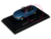 Модель автомобиля BMW Z4 1:87, синий металлик, Welly [73103SW]