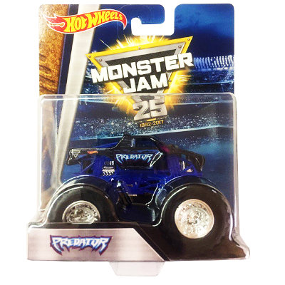 Машинка Predator, синяя, из серии HW Off-Road - Monster Jam, Hot Wheels, Mattel [DRR78] Машинка Predator, синяя, из серии HW Off-Road - Monster Jam, Hot Wheels, Mattel [DRR78]