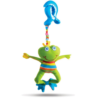 * Подвесная мягкая игрушка &#039;Лягушонок Френки&#039; (Frankie Frog), 15 см, Tiny Love [11064] Подвесная мягкая игрушка 'Лягушонок Френки' (Frankie Frog), 15 см, Tiny Love [11064]