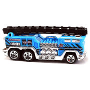 Коллекционная модель автомобиля спасателей 5Alarm - HW City 2014, голубая, Hot Wheels, Mattel [BFC56]