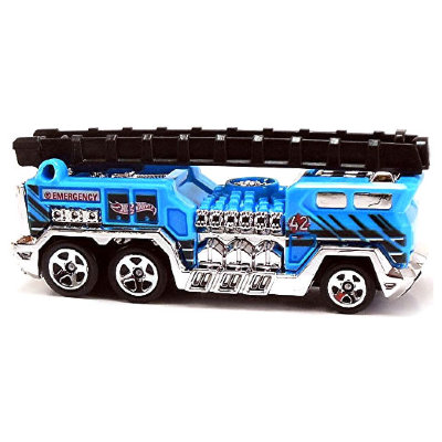 Коллекционная модель автомобиля спасателей 5Alarm - HW City 2014, голубая, Hot Wheels, Mattel [BFC56] Коллекционная модель автомобиля спасателей 5Alarm - HW City 2014, черная, Hot Wheels, Mattel [BFC56]