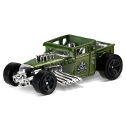 Модель автомобиля 'Bone Shaker', зеленая, HW Mild to Wild, Hot Wheels [DHP82]