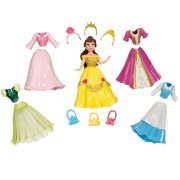 Мини-кукла 'Любимые сцены с Бель' (Favorite Moments Belle) 9 см, из серии 'Принцессы Диснея', Mattel [T7328]