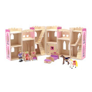 Игровой набор 'Маленький замок Принцесс' из серии 'Возьми с собой' (Fold & Go), Melissa & Doug [3708/13708]