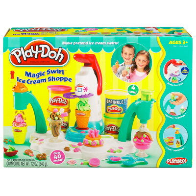Набор для детского творчества с пластилином &#039;Кафе-мороженое&#039;, Play-Doh/Hasbro [20607] Набор для детского творчества с пластилином 'Кафе-мороженое', Play-Doh/Hasbro [20607]