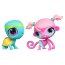 Набор 'Черепаха и Мартышка' из серии 'Талантливые зверюшки' (Totally Talented), Littlest Pet Shop [A0530] - A0530-1.jpg