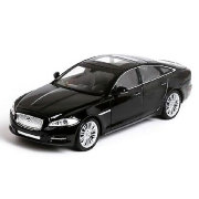 Модель автомобиля Jaguar XJ, черная, 1:43, Welly [44000A-05]