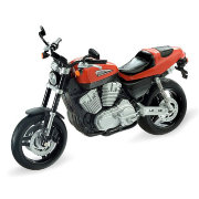 Модель мотоцикла Harley Davidson XR1200, оранжево-черная, 1:12, Mondo Motors [69005-2]