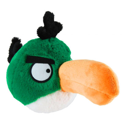 Мягкая игрушка &#039;Злая птичка - Тукан&#039; (Angry Birds - Toucan), 20 см, со звуком, Commonwealth Toys [90799-TO] Мягкая игрушка 'Злая птичка - Тукан' (Angry Birds - Toucan), 20 см, со звуком, Commonwealth Toys [90799-TO]