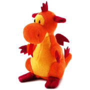 Мягкая игрушка 'Дракон оранжевый', 9см, из серии 'Sweet Collection', Trudi [2940-790]