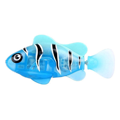 Интерактивная игрушка &#039;Робо-рыбка светящаяся - Синий маяк, синяя&#039;, Robo Fish, Zuru [2541A] Интерактивная игрушка 'Робо-рыбка светящаяся - Синий маяк, синяя', Robo Fish, Zuru [2541A]