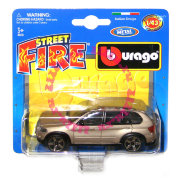 Модель автомобиля BMW X5, коричневый металлик, 1:43, серия 'Street Fire' в блистере, Bburago [18-30001-16]
