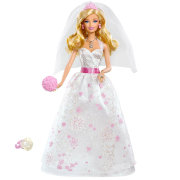 Кукла Барби 'Невеста', из серии 'Свадьба', Barbie, Mattel [X1170]