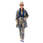 Кукла 'Айрис Апфель' (Styled by Iris Apfel), коллекционная, Black Label, Barbie, Mattel [FWJ28]