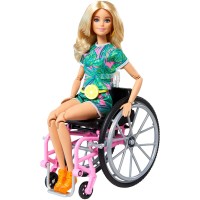 Шарнирная кукла Barbie 'Инвалид', из серии 'Мода' (Fashionistas), Mattel [GRB93]