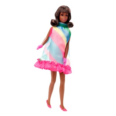 Кукла &#039;Фрэнси 1967 года&#039; (Francie 1967 Reproduction), коллекционная, Gold Label Barbie, Mattel [HCB97] Кукла 'Фрэнси 1967 года' (Francie 1967 Reproduction), коллекционная, Gold Label Barbie, Mattel [HCB97]