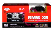 Радиоуправляемый автомобиль BMW X5, масштаб 1:72, черный, Rastar [23900-1b]