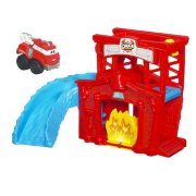 Мини пожарная станция с пожарной машиной Бумером (Boomer), Tonka, Playskool-Hasbro [30866]