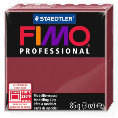 Полимерная глина FIMO Professional, бордо, 85г, FIMO [8004-23] Полимерная глина FIMO Professional, бордо, 85г, FIMO [8004-23]