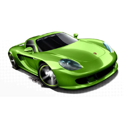 Коллекционная модель автомобиля Porsche Carrera GT - HW City 2013, зеленая, Hot Wheels, Mattel [X1863] Коллекционная модель автомобиля Porsche Carrera GT - HW City 2013, зеленая, Hot Wheels, Mattel [X1863]