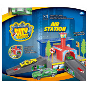Игровой набор 'Аэропорт' с 1 машинкой, City Parking, Dave Toy [32019]
