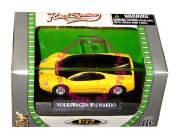 Модель автомобиля Volkswagen Nardo 1:72, желтая, в пластмассовой коробке, Yat Ming [73000-38]