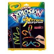 Волшебная раскраска 'Color Explosion, 18 листов, с черной бумагой, Crayola [10488]