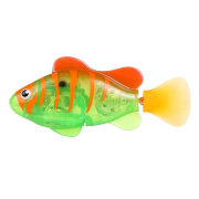 Интерактивная игрушка 'Робо-рыбка светящаяся - Гловер, оранжево-зеленая', Robo Fish, Zuru [2541B]
