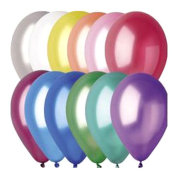 Воздушные шарики 12 см, металлик, 100 шт [1101-0017]