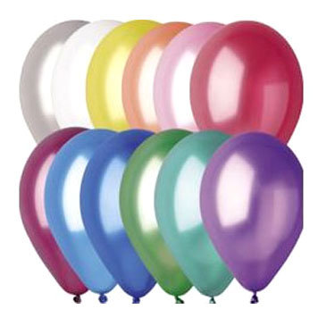 Воздушные шарики 12 см, металлик, 100 шт [1101-0017] Воздушные шарики 12 см, металлик, 100 шт [1101-0017]