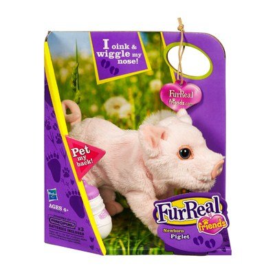 Интерактивная игрушка 'Новорожденный розовый поросёнок', FurReal Friends, Hasbro [94359] Интерактивная игрушка 'Новорожденный розовый поросёнок', FurReal Friends, Hasbro [94359]