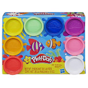 Набор пластилина 'Радуга' в баночках по 56г, 8 цветов, Play-Doh, Hasbro [E5062]