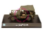 Модель автомобиля Jeep CJ-2A, 1:43, Cararama [950-3]