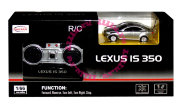 Радиоуправляемый автомобиль Lexus IS 350, масштаб 1:66, серебристый, Rastar [29800-1s]