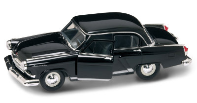 Модель автомобиля GAZ Volga (M-21) 1970, 1:24, черная, Yat Ming [24211BK] Модель автомобиля GAZ Volga (M-21) 1970, 1:24, черная, Yat Ming [24211BK]