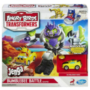 Настольная игра 'Битва Птички Бамблби' (Bumblebee Bird Battle), Angry Birds Transformers Jenga, Hasbro [A7639]