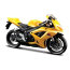 Модель мотоцикла Suzuki GSX-R600, 1:12, желтая, Maisto [31101-14] - 31101-14.jpg