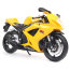 Модель мотоцикла Suzuki GSX-R600, 1:12, желтая, Maisto [31101-14] - 31101-14a.jpg
