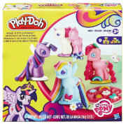 Набор для детского творчества с пластилином 'Создайте и украсьте пони' (Make 'n Style Ponies), из серии 'My Little Pony', Play-Doh/Hasbro [B0009]