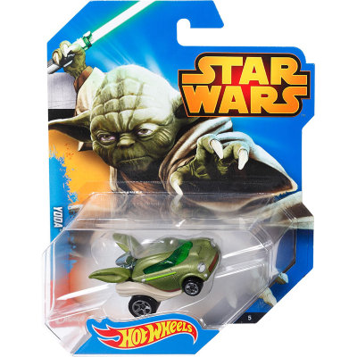 Коллекционная модель автомобиля Yoda, серия Star Wars, Hot Wheels, Mattel [CGW40] Коллекционная модель автомобиля Yoda, серия Star Wars, Hot Wheels, Mattel [CGW40]