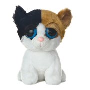 Мягкая игрушка Кошка с большими глазами, 14 см [66-105]