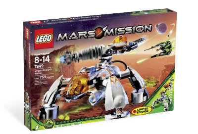 Конструктор &quot;MT-201 Мощная шагающая буровая установка&quot;, серия Lego Mars Mission [7649] Конструктор "MT-201 Мощная шагающая буровая установка", серия Lego Mars Mission [7649]