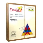 Деревянная развивающая игрушка 'Кубики 'Пирамида', Mapacha [YT5074]