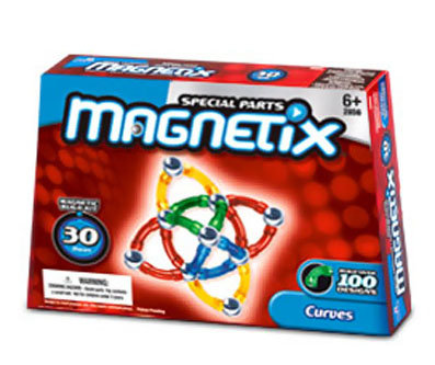 Конструктор магнитный Magnetix - изогнутые элементы, 30 деталей [2856] Конструктор магнитный Magnetix - изогнутые элементы, 30 деталей [2856]