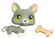 Игрушка Littlest Pet Shop - Single  Собачка с косточкой [22958]