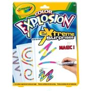 Волшебная раскраска 'Color Explosion, 18 листов, с белой бумагой, Crayola [10489]