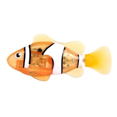 Интерактивная игрушка &#039;Робо-рыбка светящаяся - Красная Сирена, оранжевая&#039;, Robo Fish, Zuru [2541C] Интерактивная игрушка 'Робо-рыбка светящаяся - Красная Сирена, оранжевая', Robo Fish, Zuru [2541C]