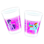 Стаканы пластиковые My Little Pony, новая версия, 200мл, 8шт, Procos [82225]