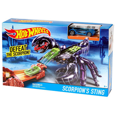 Игровой набор &#039;Жало скорпиона&#039; (Scorpion&#039;s Sting), Hot Wheels, Mattel [DWK97] Игровой набор 'Жало скорпиона' (Scorpion's Sting), Hot Wheels, Mattel [DWK97]