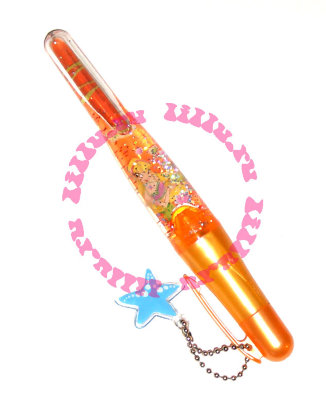 Ручка шариковая с подсветкой 'Winx Club - Stella', оранжевая [65273o] Ручка шариковая с подсветкой 'Winx Club - Stella', оранжевая [65273o]